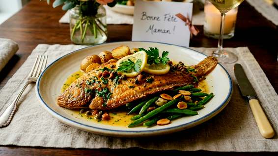A french dish made special for mothers day